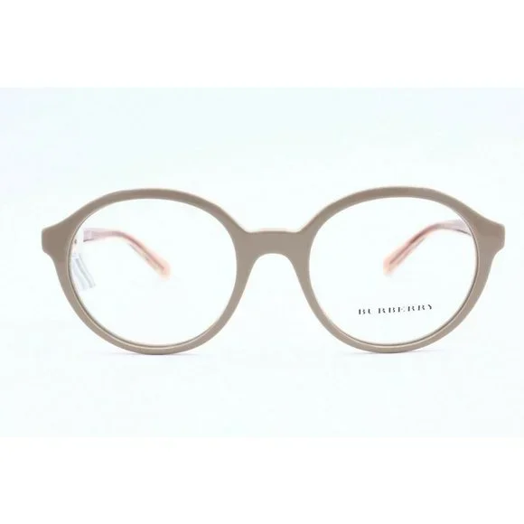 New Burberry B 2254 3281 Round Beige Women display picture 1